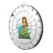 Jeu De Fléchettes emoji mermaid (Devant droit)