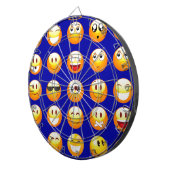 Jeu De Fléchettes emojis bleu foncé (Devant droit)