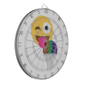 Jeu De Fléchettes émoticône de parties scintillant (Devant gauche)