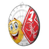 Jeu De Fléchettes émoticône sportif (Devant droit)