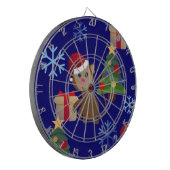 Jeu De Fléchettes Émotion de singe de père Noël (Devant gauche)