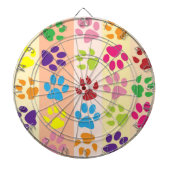 Jeu De Fléchettes Empreintes de pattes (Devant)