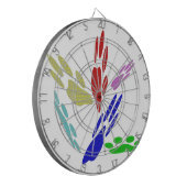 Jeu De Fléchettes Empreintes de pattes de chiens avec Pois (Devant gauche)