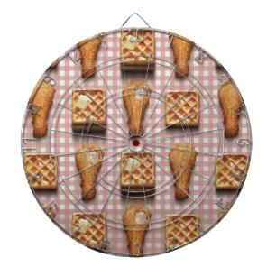 Jeu De Fléchettes en vichy gaufres de poulet