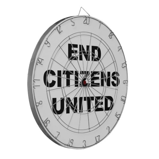 Jeu De Fléchettes End Citizens United (Devant gauche)