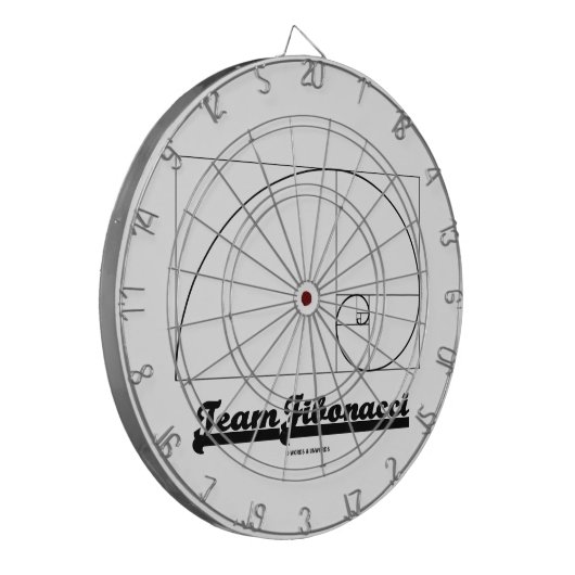Jeu De Fléchettes Équipe Fibonacci (spirale de Fibonacci) (Devant gauche)