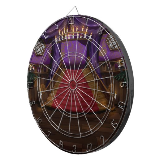 Jeu De Fléchettes Escalier déplaisant (Devant droit)