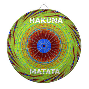 Jeu De Fléchettes Ethnic Avoir une belle journée et une meilleure nu