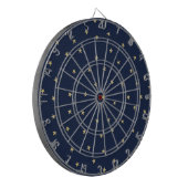 Jeu De Fléchettes Étoiles Marine Et Or (Devant gauche)