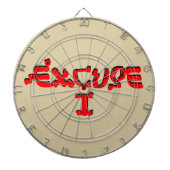 Jeu De Fléchettes Excuse I (Devant)