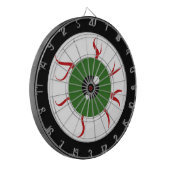 Jeu De Fléchettes Eyeball d'Halloween vert (Devant gauche)