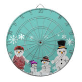 Jeu De Fléchettes famille snowman (Devant)
