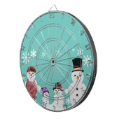 Jeu De Fléchettes famille snowman (Devant droit)