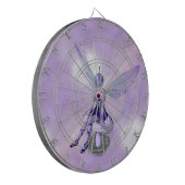 Jeu De Fléchettes Fée violette assise sur le Champagne (Devant gauche)