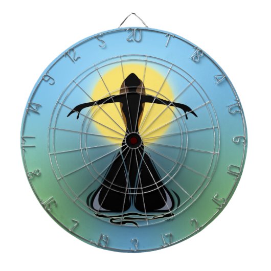 Jeu De Fléchettes Femme en fleurs (Devant)