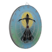 Jeu De Fléchettes Femme en fleurs (Devant gauche)