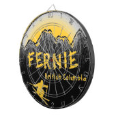 Jeu De Fléchettes Fernie Colombie-Britannique Canada (Devant droit)
