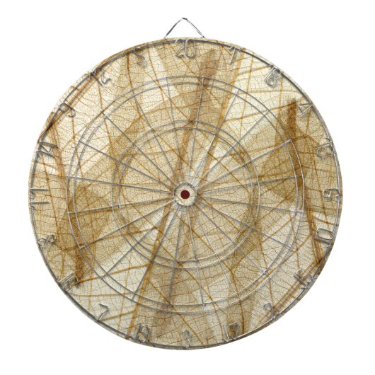 Jeu De Fléchettes Feuilles en dentelle beige crème pâle (Devant)