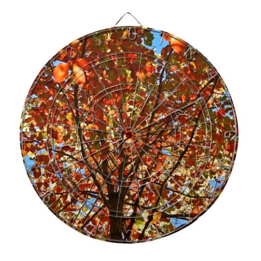 Jeu De Fléchettes Feux d'artifice de feuilles d'automne (Devant)