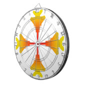 Jeu De Fléchettes Fighter Jets Metal Cage Dartboard (Devant droit)