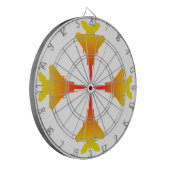 Jeu De Fléchettes Fighter Jets Metal Cage Dartboard (Devant gauche)