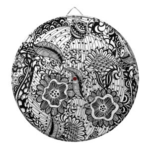 Jeu De Fléchettes Fille Abstraite