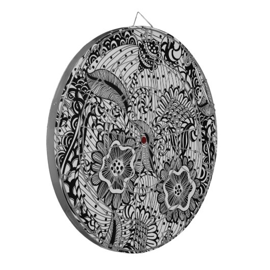 Jeu De Fléchettes Fille Abstraite (Devant gauche)