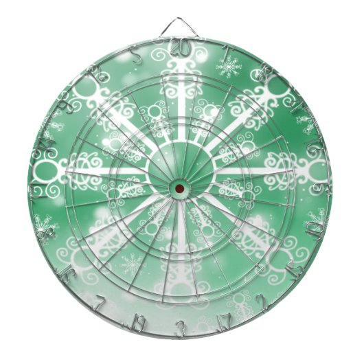 Jeu De Fléchettes Flèche de neige verte (Devant)