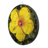 Jeu De Fléchettes Fleur d'Hibiscus jaune (Devant droit)