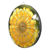 Jeu De Fléchettes Fleur jaune fleurie jaune marguerite jaune (Devant droit)