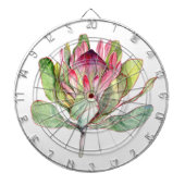 Jeu De Fléchettes Fleur Protea (Devant)