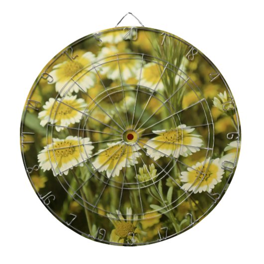 Jeu De Fléchettes Fleur sauvage jaune (Devant)