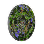 Jeu De Fléchettes Fleur violette et abeille boursouflante (Devant gauche)