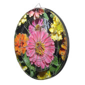 Jeu De Fléchettes Fleurs colorées (Devant droit)