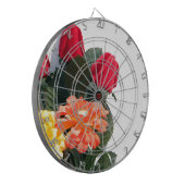 Jeu De Fléchettes Fleurs multicolores (Devant gauche)