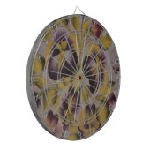 JEU DE FLÉCHETTES FLEURS PURPLES (Devant gauche)