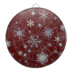 Jeu De Fléchettes Flocon de neige givré
