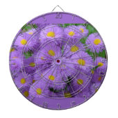 Jeu De Fléchettes Floral pourpre (Devant)