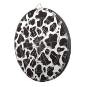 Jeu De Fléchettes Fond à motif de vache (Devant droit)