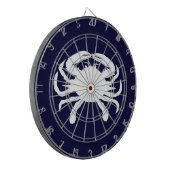 Jeu De Fléchettes Forme de crabe bleu et blanc (Devant gauche)