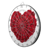 Jeu De Fléchettes Forme rose de coeur (Devant droit)