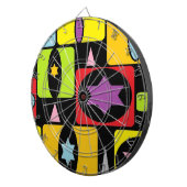 JEU DE FLÉCHETTES FORMES COLORÉES (Devant droit)