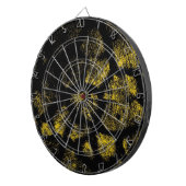 Jeu De Fléchettes Fourrure de léopard d'art (Devant droit)