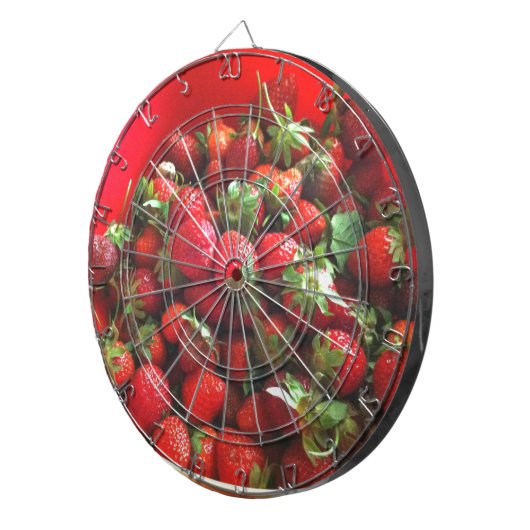 Jeu De Fléchettes Fraises classiques (Devant droit)