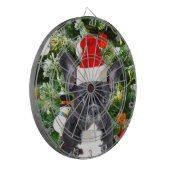 Jeu De Fléchettes French Bulldog Arbre de Noël Ornements Snowman (Devant gauche)