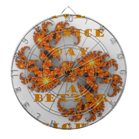 Jeu De Fléchettes Galactique céleste ont une belle journée et une me (Devant)