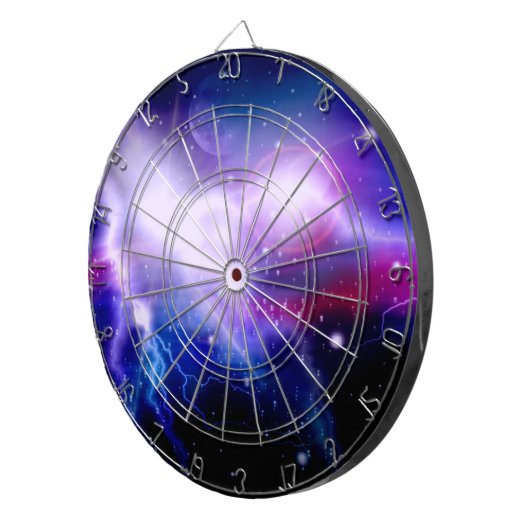 Jeu De Fléchettes Galaxie colorée (Devant droit)