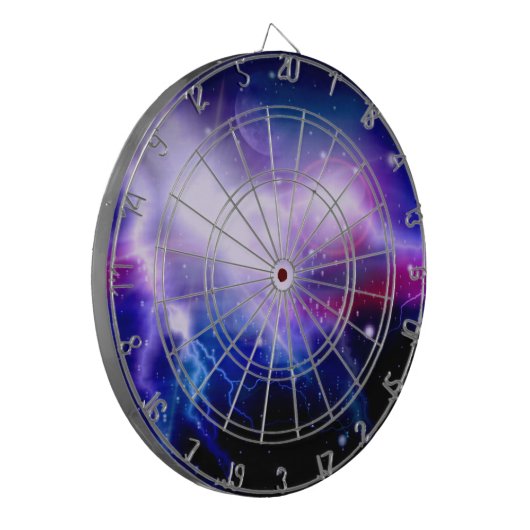 Jeu De Fléchettes Galaxie colorée (Devant gauche)