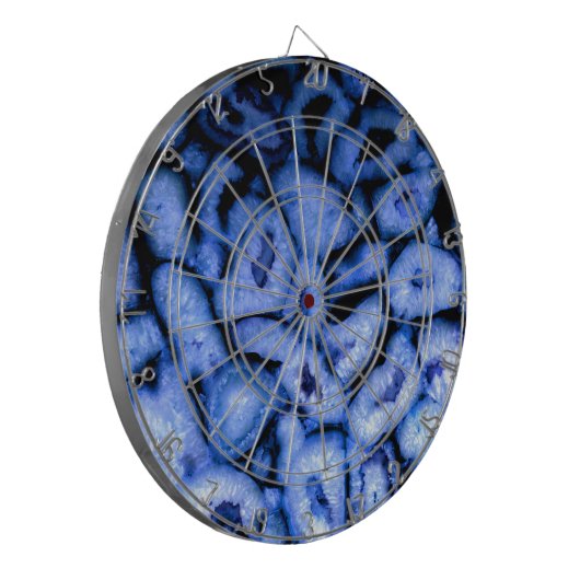 Jeu De Fléchettes Géodes Agate Quartz Bleu (Devant gauche)