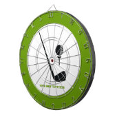 Jeu De Fléchettes Golf club and ball black, green custom (Devant droit)